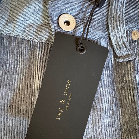 Rag & Bone Rosa Corduroy Pant – Deep Blue – NWT – Luxe Winter Velveteen - Picture 5 of 7